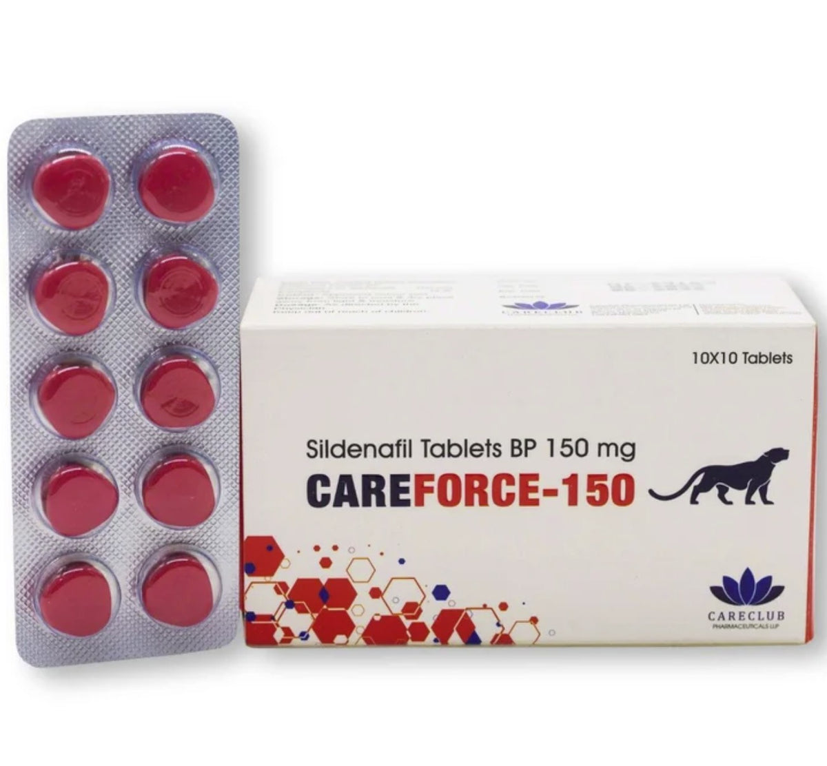 CAREFORCE 150MG CAIXA COMPLETA 100 COMPRIMIDOS – Loja do Prazer