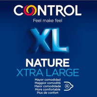 Control Preservativos Nature 2Xtra Large - 3 preservativos